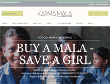 Tablet Screenshot of karmamala.com